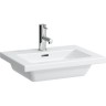 Мини-раковина LAUFEN LIVING SQUARE 50х38 см, встраиваемая сверху 8.1543.5.000.104.1