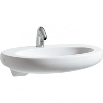 Раковина полувстраиваемая LAUFEN IL BAGNO ALESSI ONE 75x52