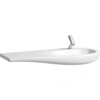 Раковина-столешница LAUFEN IL BAGNO ALESSI ONE 120x50 полочка слева