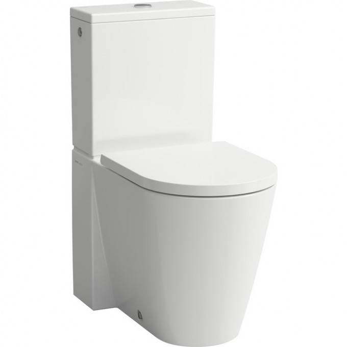 Унитаз напольный LAUFEN KARTELL 660 x 370 x 440 mm, для монтажа с бачком 8.2433.1.000.000.1